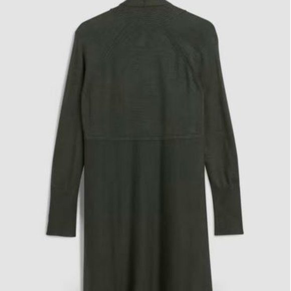 Melanie Lyne: Open Front Knit Cardigan - green - Picture 2 of 6